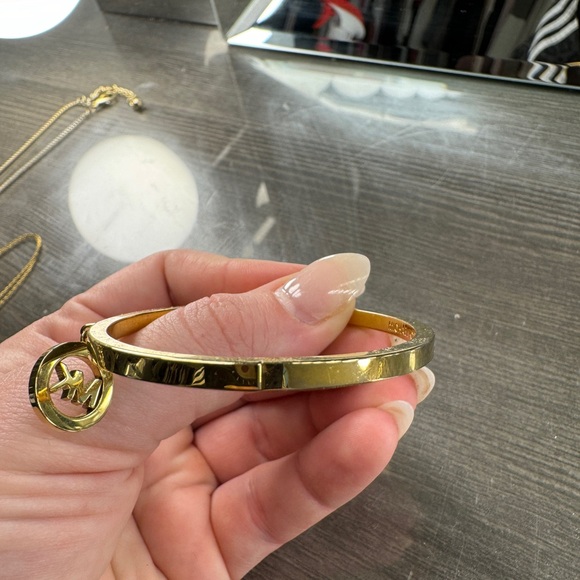 Michael Kors Gold Bangle Bracelet - Picture 4 of 4